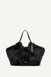 PAULA MEDIUM FAUX FUR TOTE