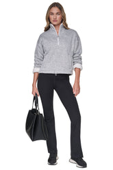 SWEATER FLEECE HALF-ZIP PULLOVER