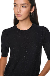 MICRO SEQUIN SWEATER