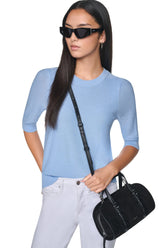 MICRO SEQUIN SWEATER