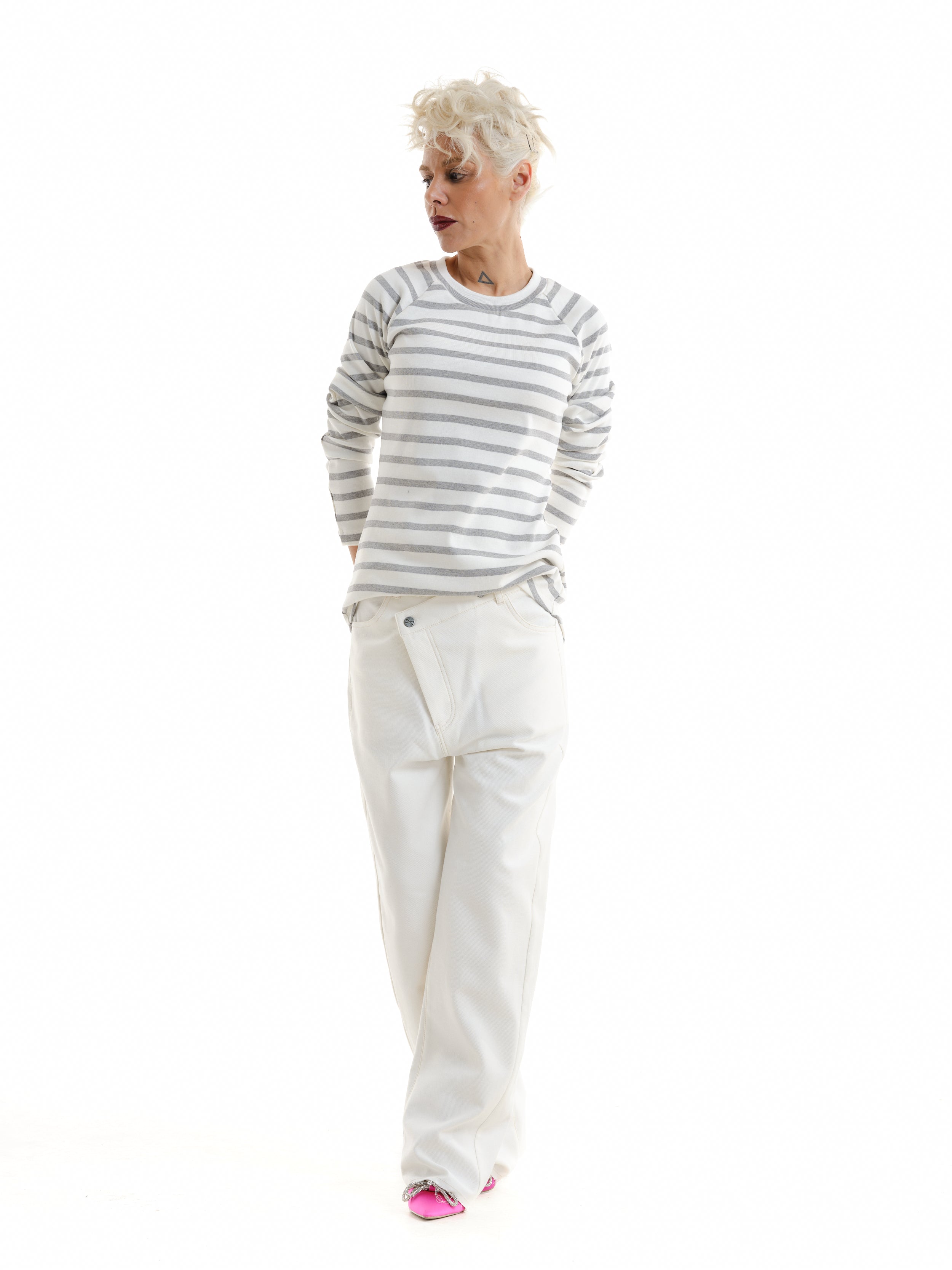 Striped Sweatshirt