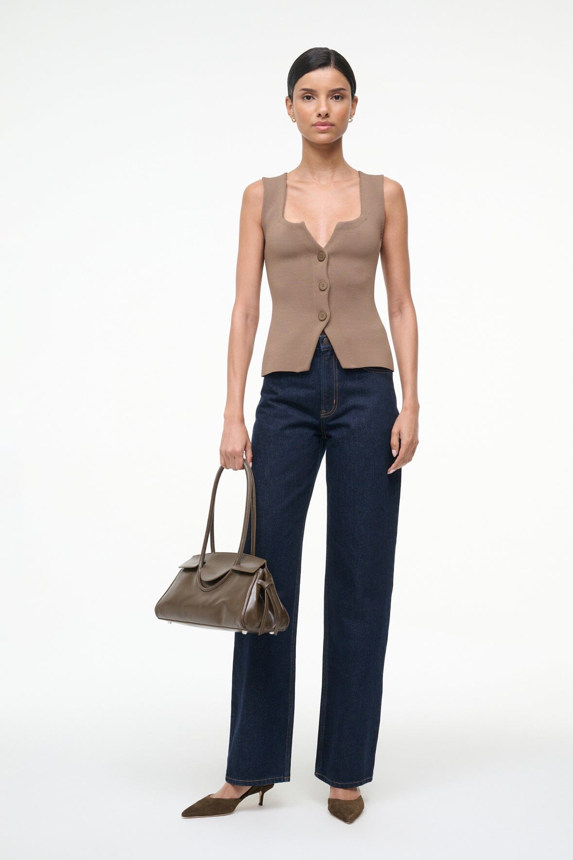 MARISA TOP | TAUPE