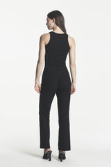 HIGH-RISE PINSTRIPE PANT