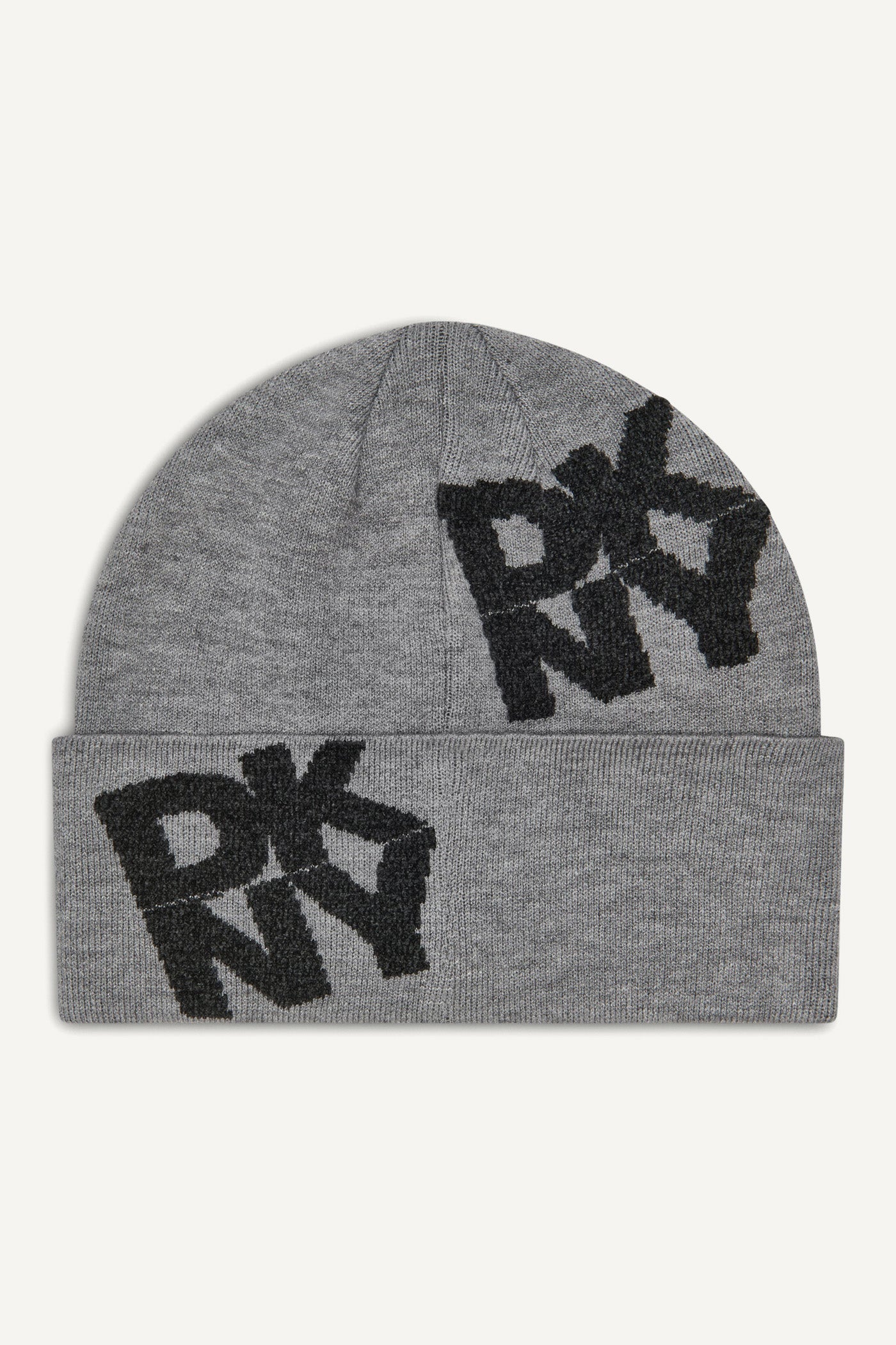 CHENILLE BLOCK DKNY CUFF BEANIE