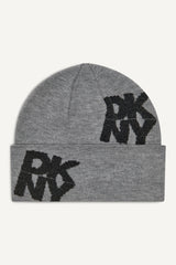 CHENILLE BLOCK DKNY CUFF BEANIE
