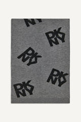 CHENILLE BLOCK DKNY SCARF