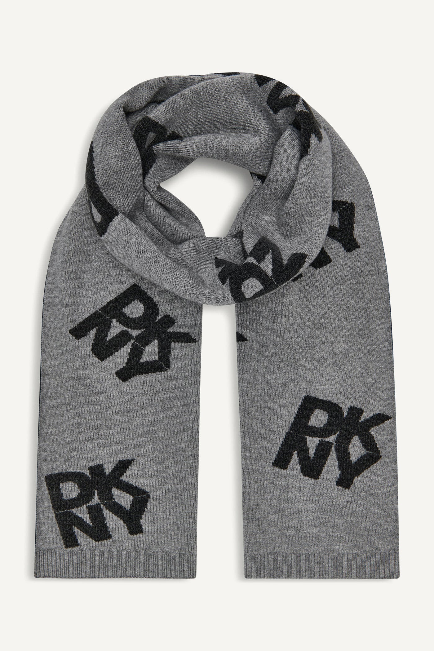 CHENILLE BLOCK DKNY SCARF