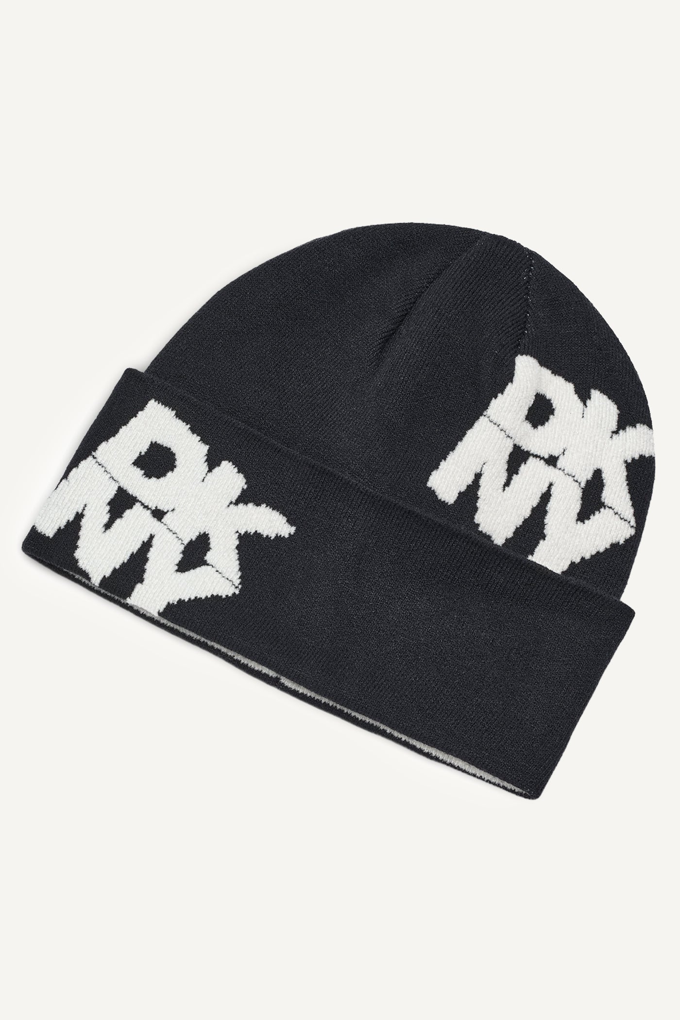 CHENILLE BLOCK DKNY CUFF BEANIE