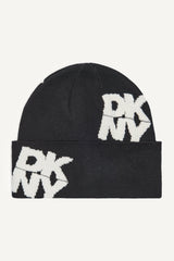 CHENILLE BLOCK DKNY CUFF BEANIE