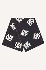 CHENILLE BLOCK DKNY SCARF