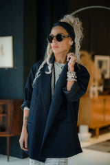Black Oversized Midnight Blazer