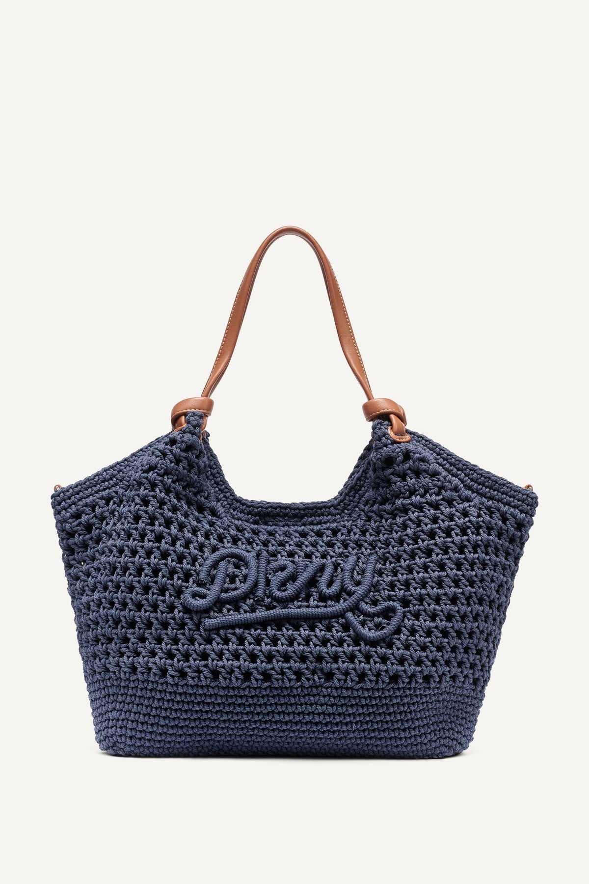 PAULA CROCHET LOGO MEDIUM COMMUTER TOTE