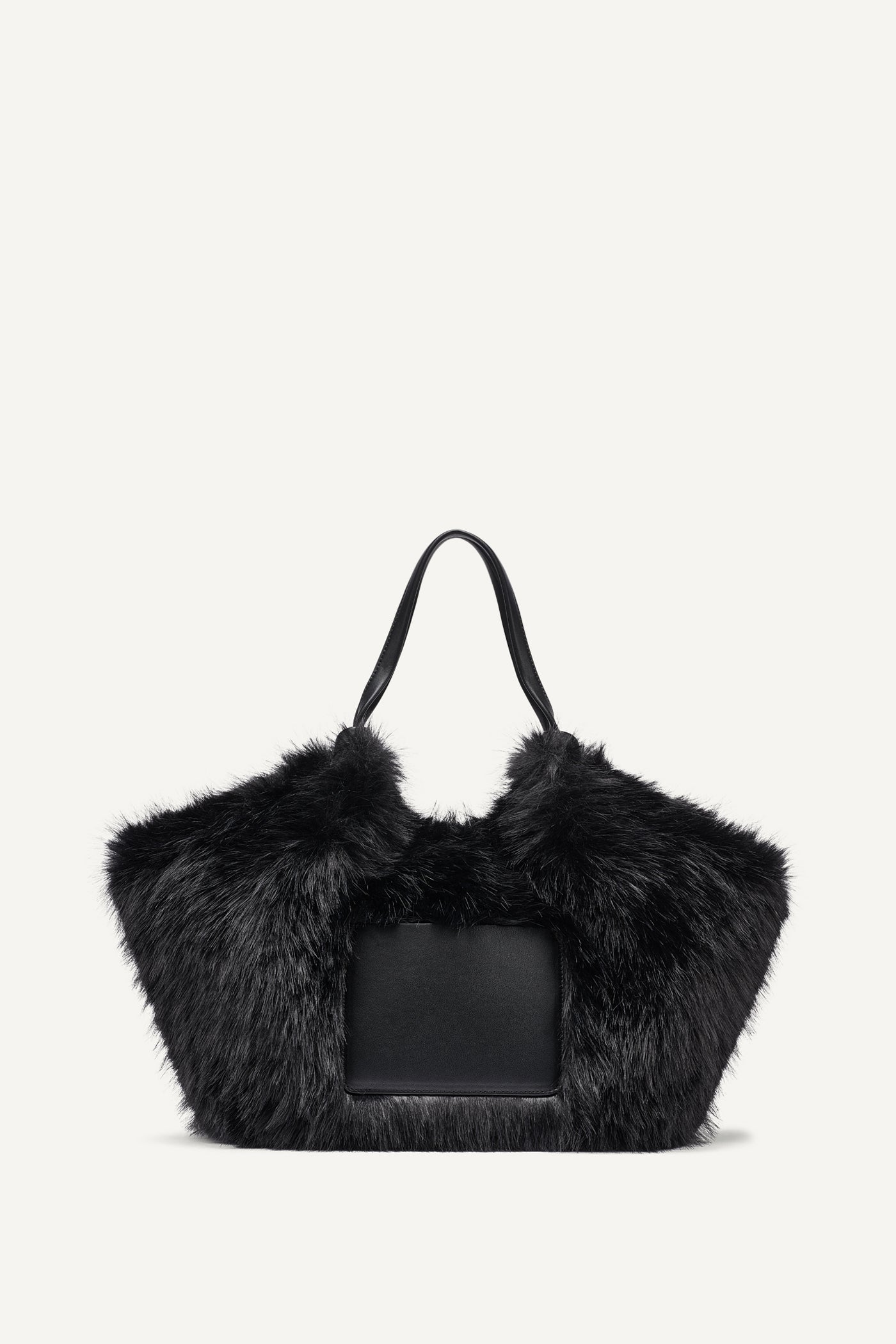 PAULA MEDIUM FAUX FUR TOTE