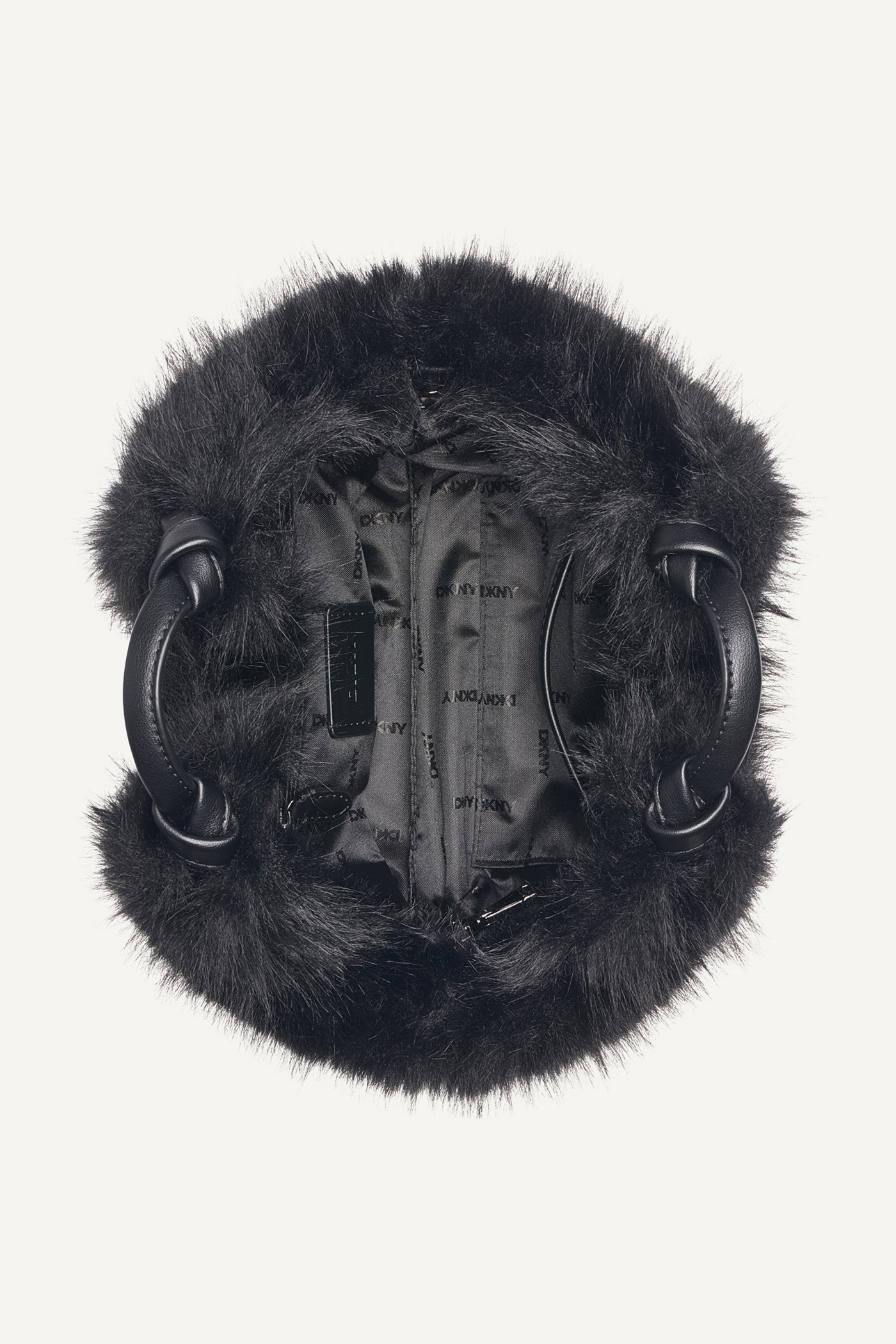 PAULA SMALL FAUX FUR TOTE