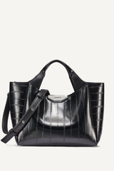 WILLA MINI RIBBED SATCHEL