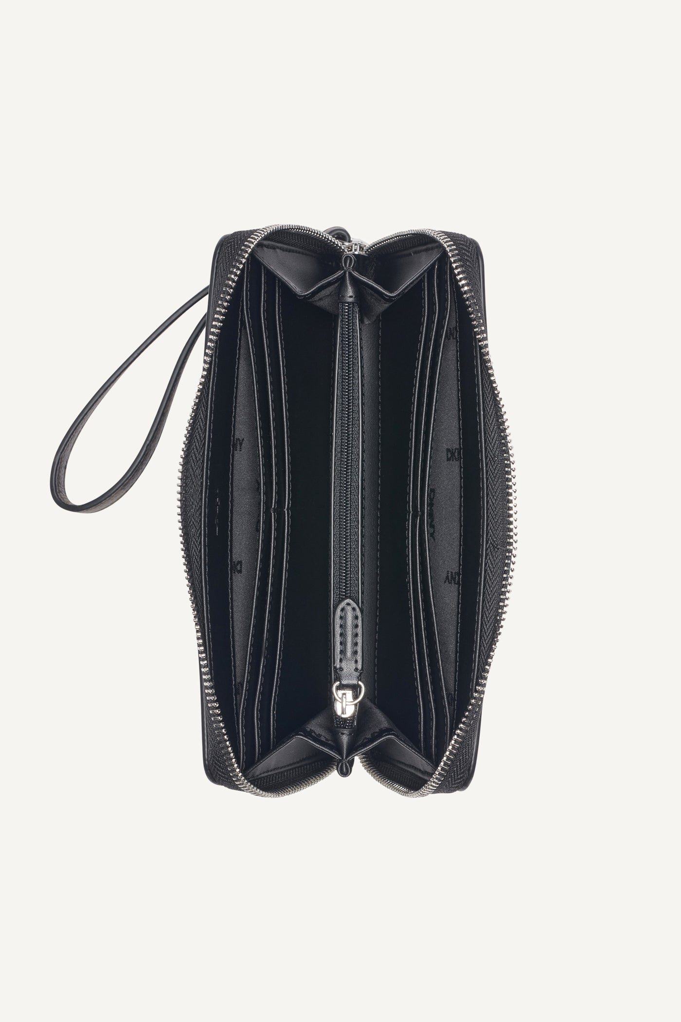 HADLEE LARGE ZIP AROUND WALLET WITH WRISTLET