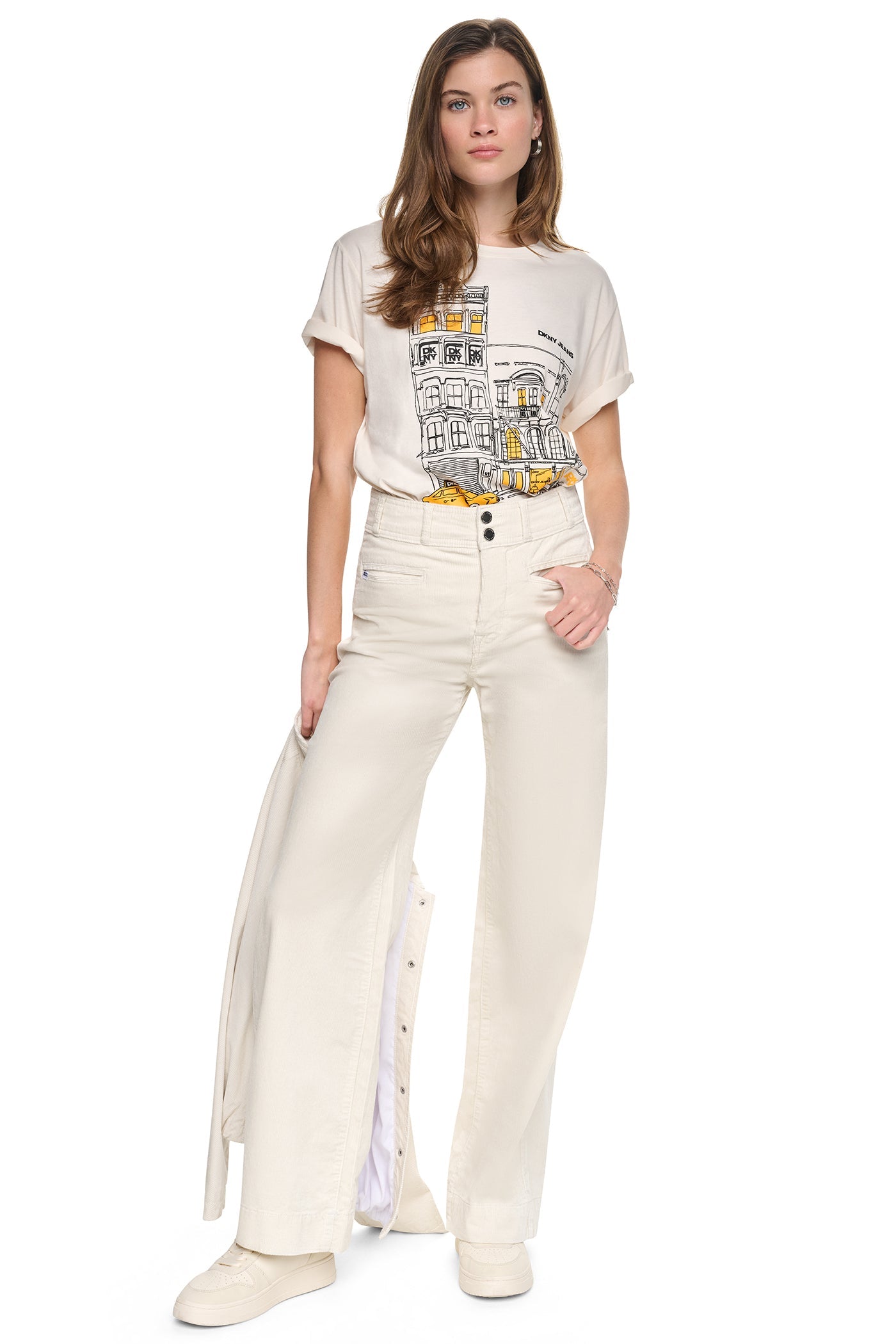 HIGH-RISE WIDE LEG PANT