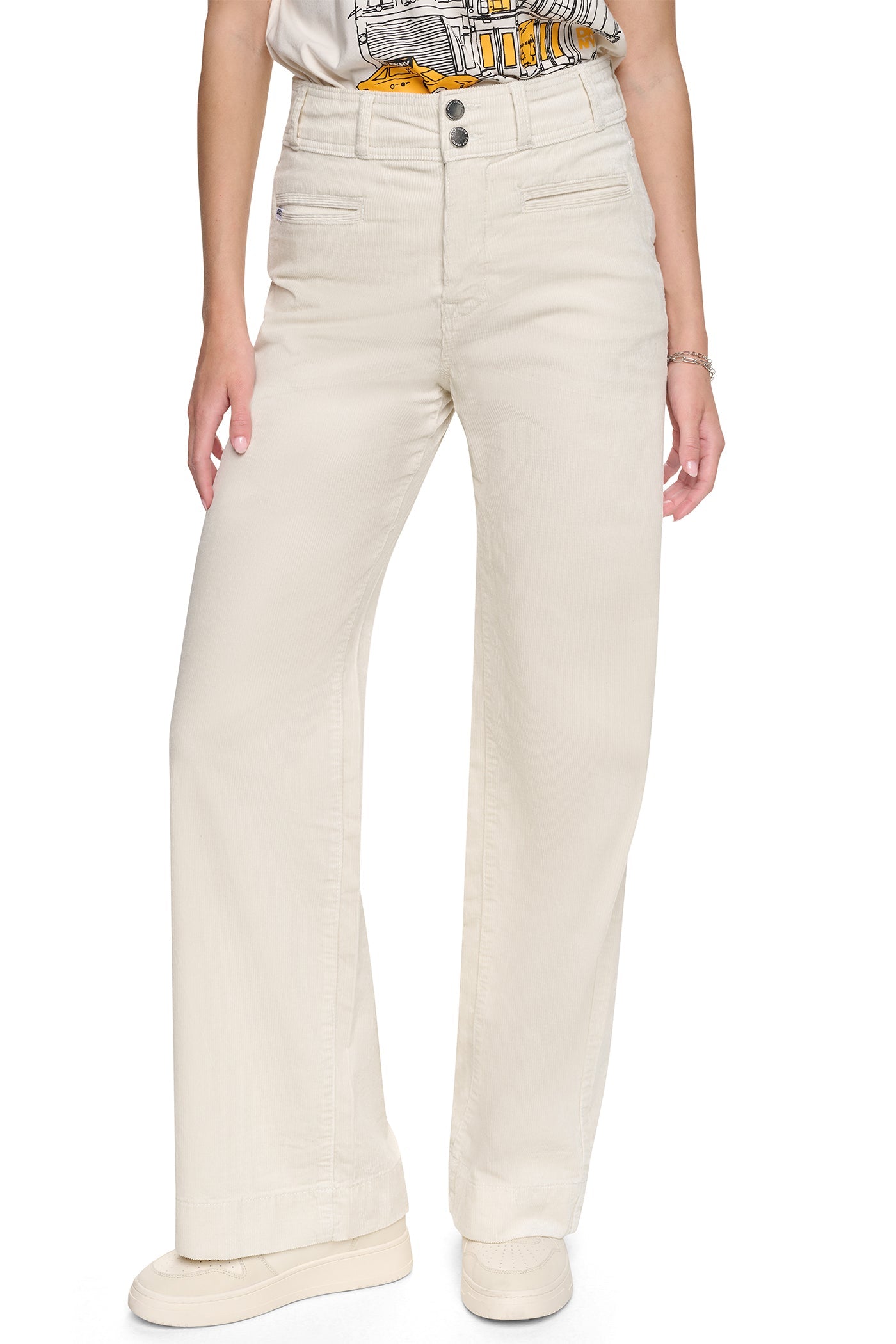 HIGH-RISE WIDE LEG PANT
