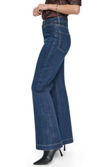 HIGH-RISE RELAXED FLARE JEAN