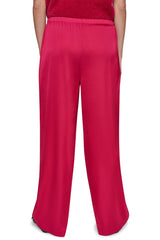 HIGH-RISE SATIN PULL-ON PANT