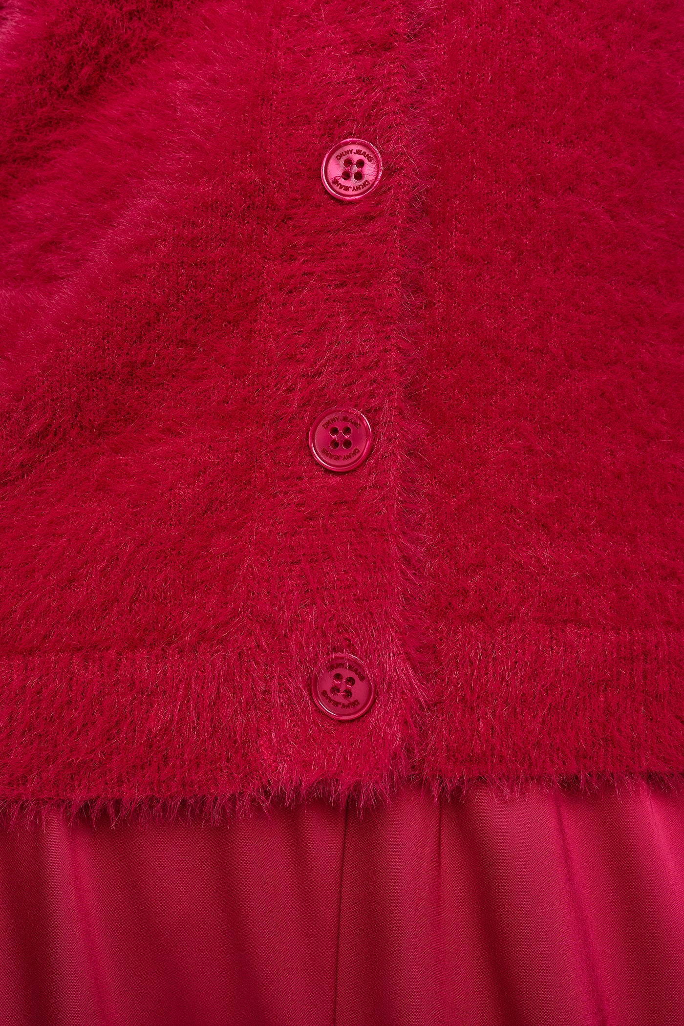 BRUSHED V-NECK CARDIGAN