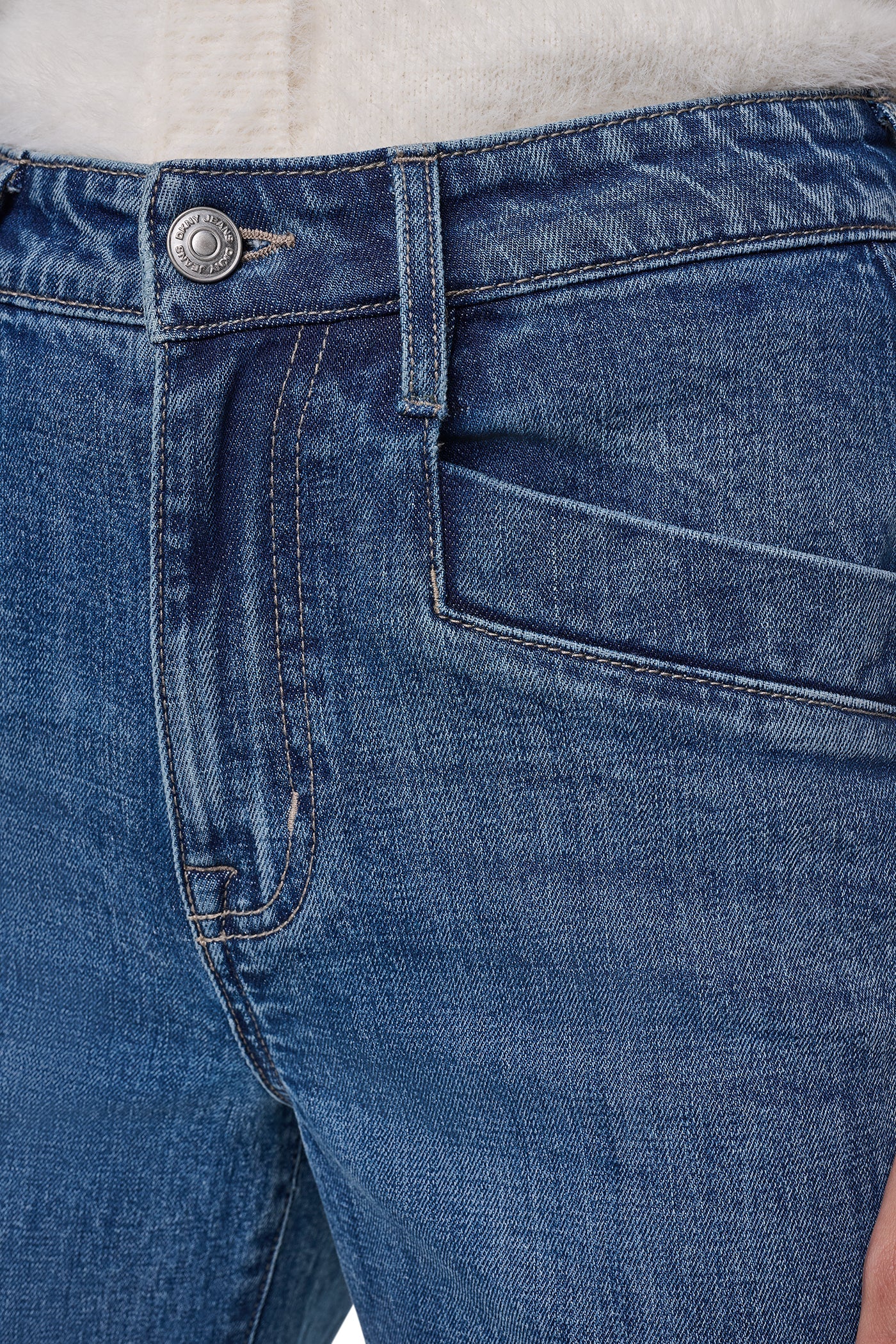 HIGH-RISE FORWARD SEAM WIDE LEG