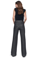 HIGH-RISE FORWARD SEAM WIDE LEG