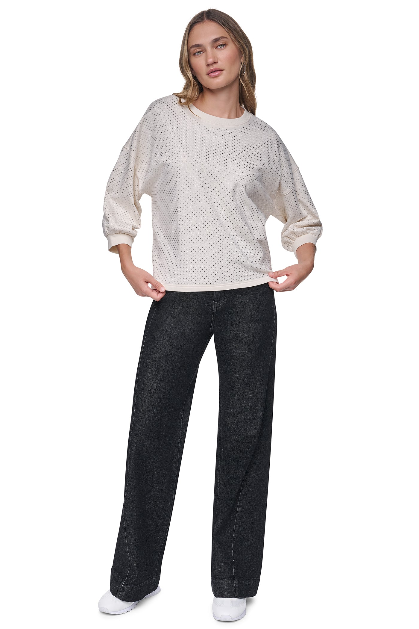 RHINESTONE SWEATSHIRT