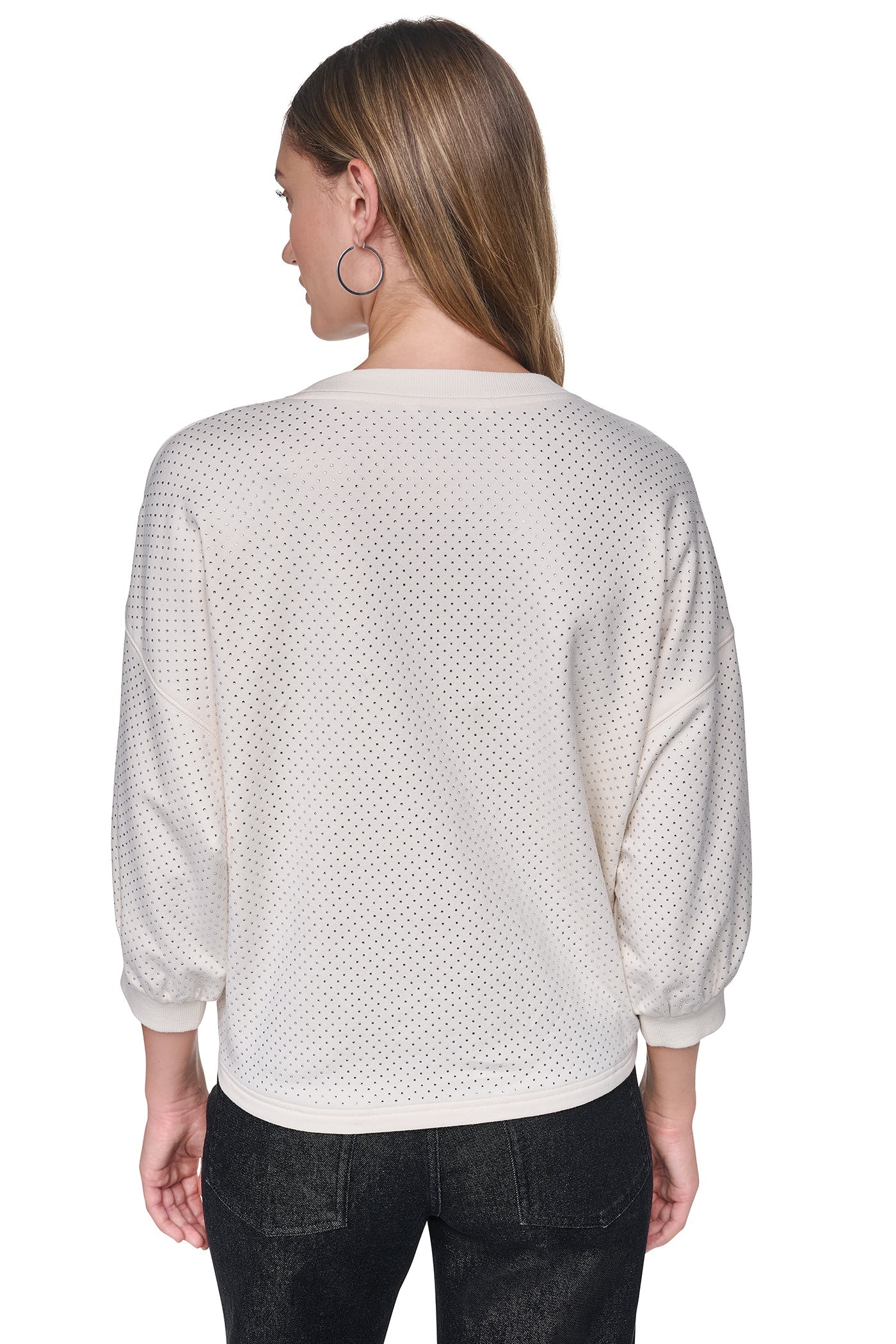RHINESTONE SWEATSHIRT