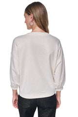 RHINESTONE SWEATSHIRT