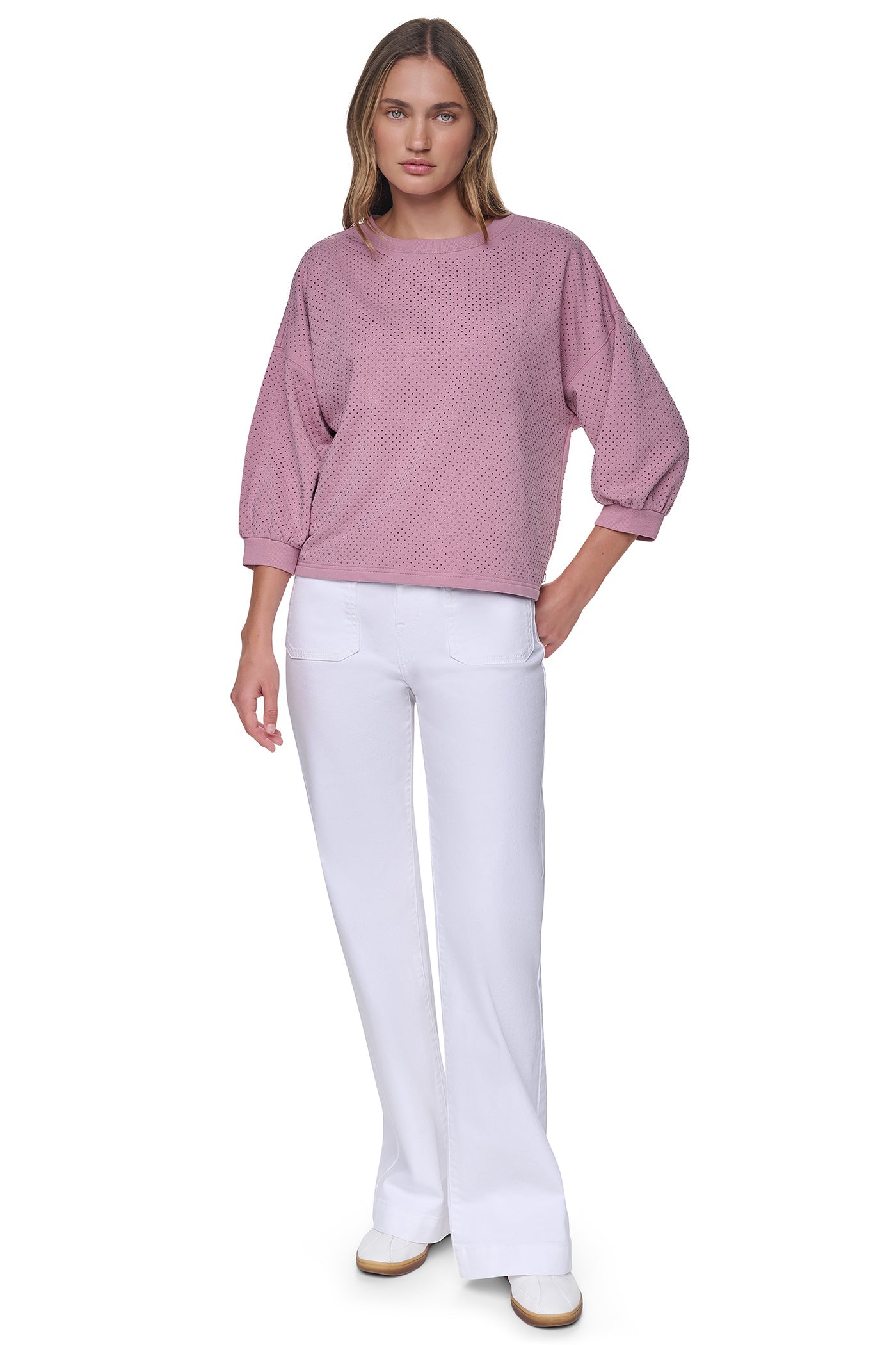 RHINESTONE SWEATSHIRT
