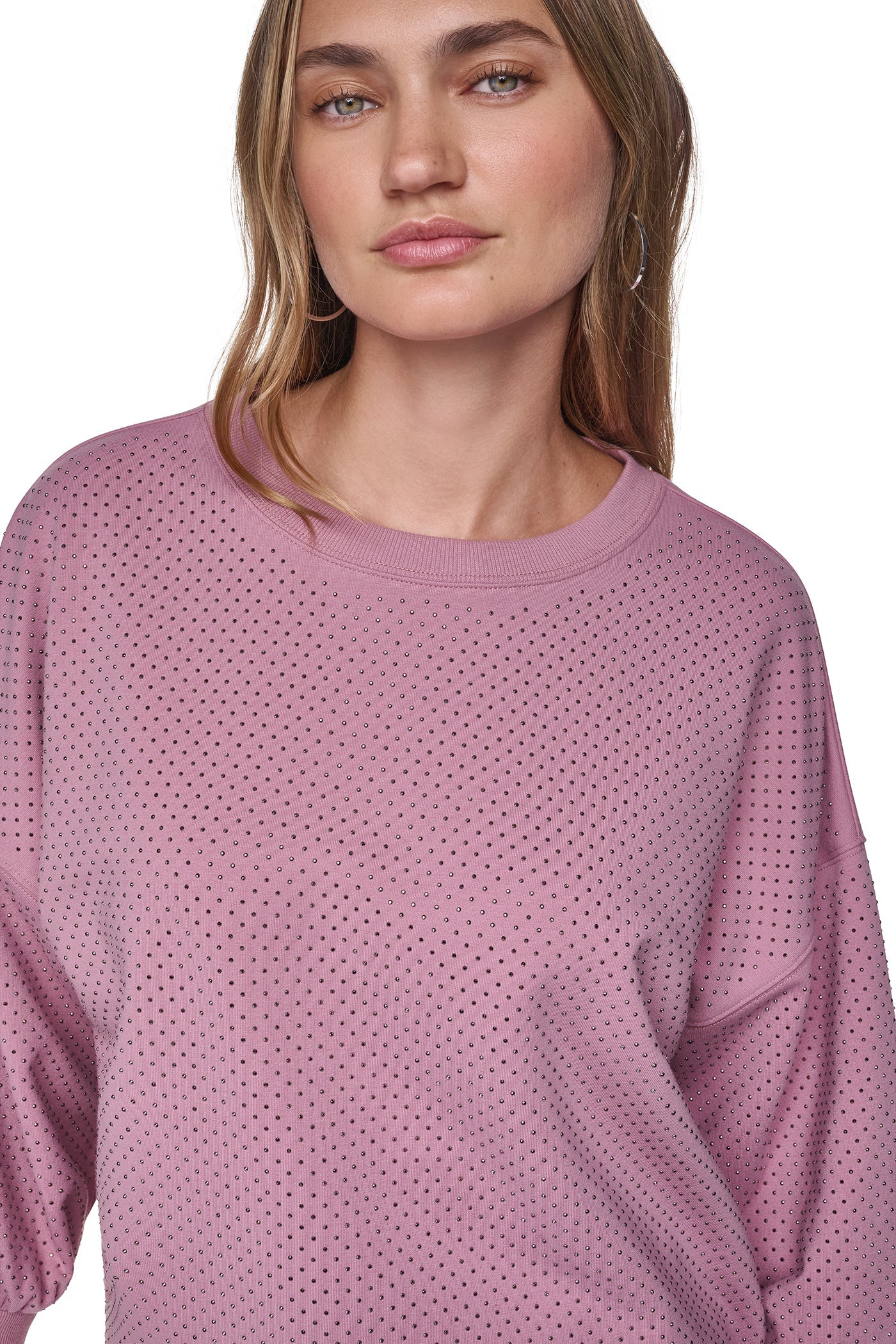 RHINESTONE SWEATSHIRT