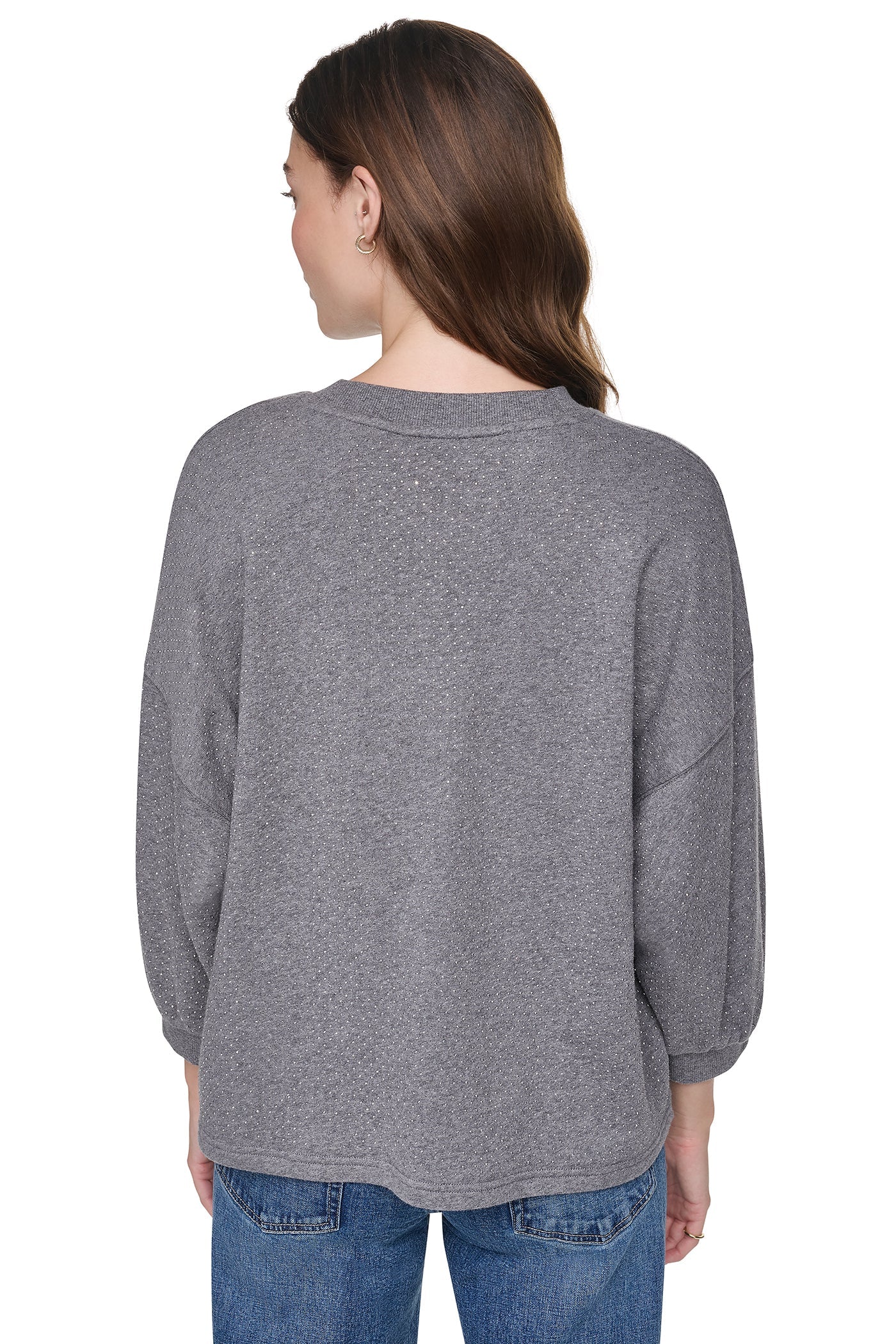 RHINESTONE SWEATSHIRT
