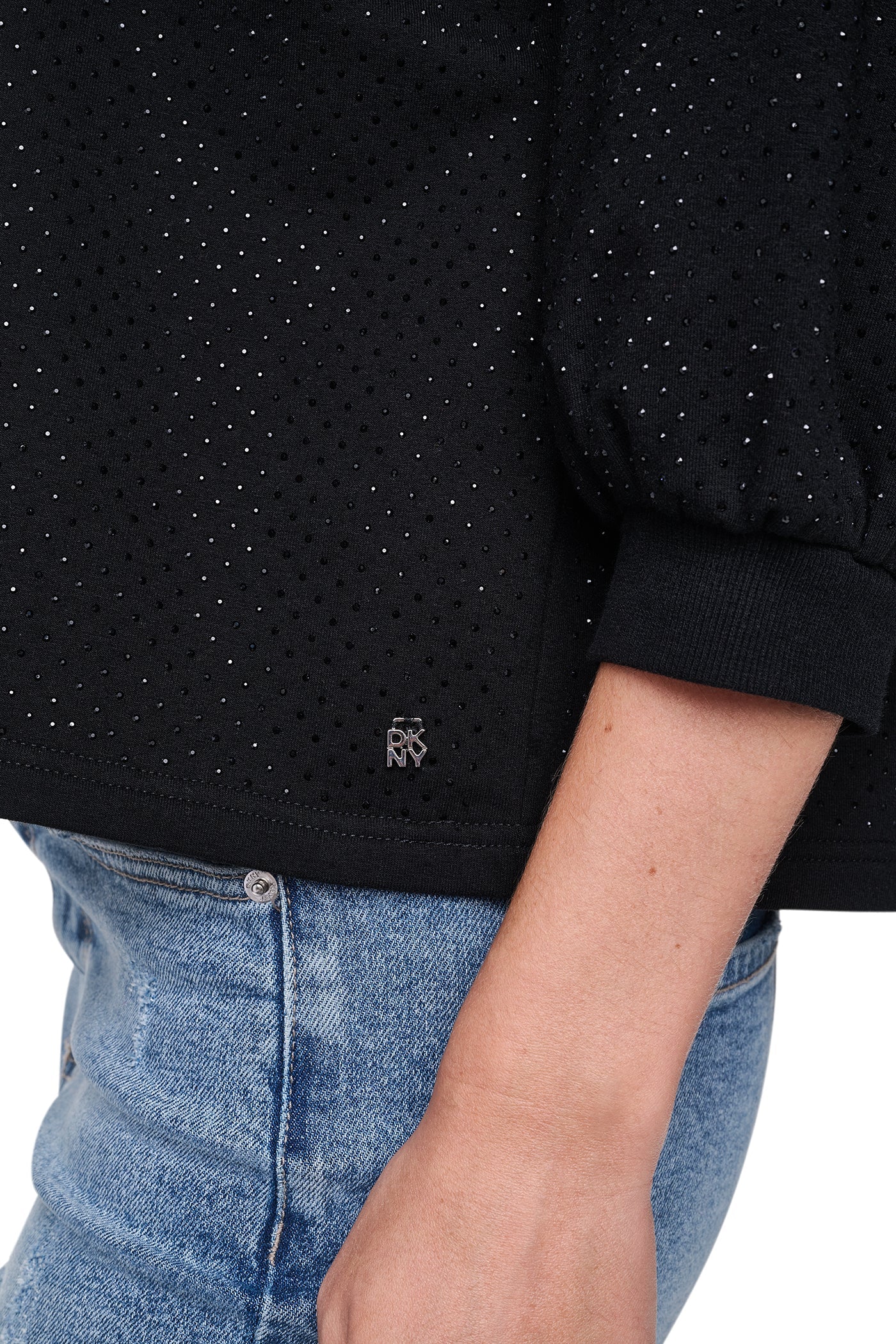 RHINESTONE SWEATSHIRT