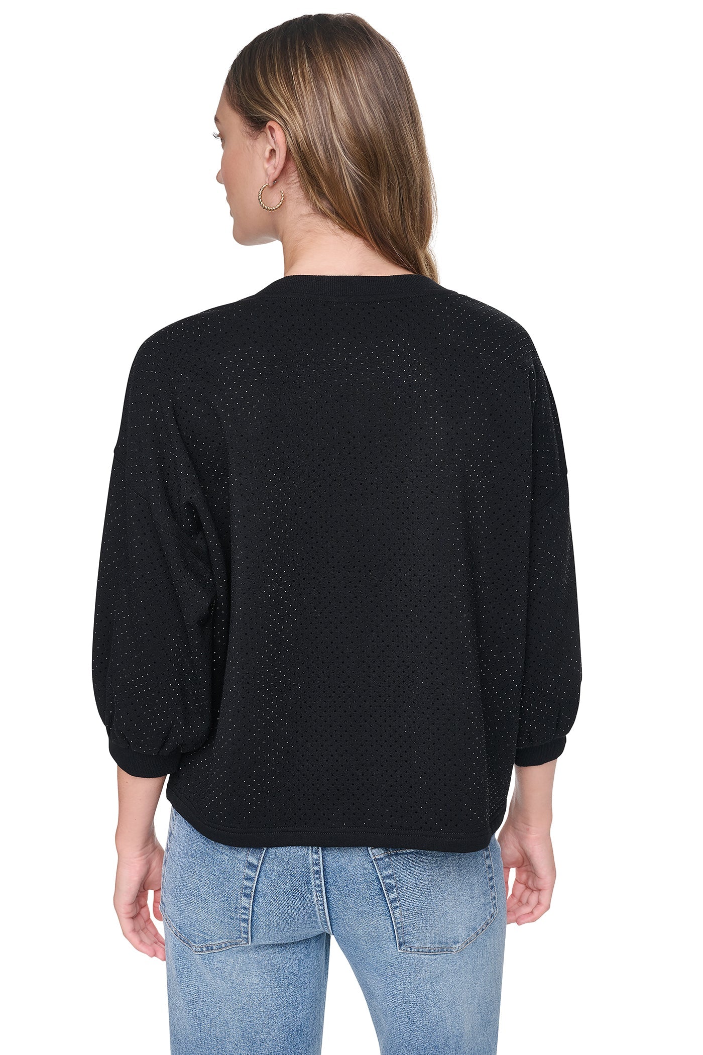 RHINESTONE SWEATSHIRT