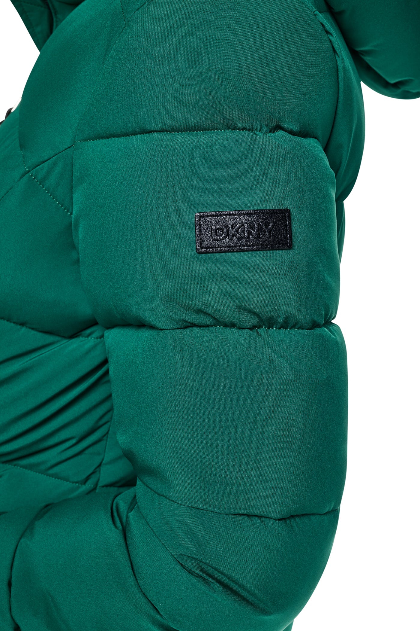 STRETCH HOODED PUFFER JACKET