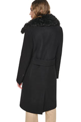 WOOL-BLEND LONG COAT