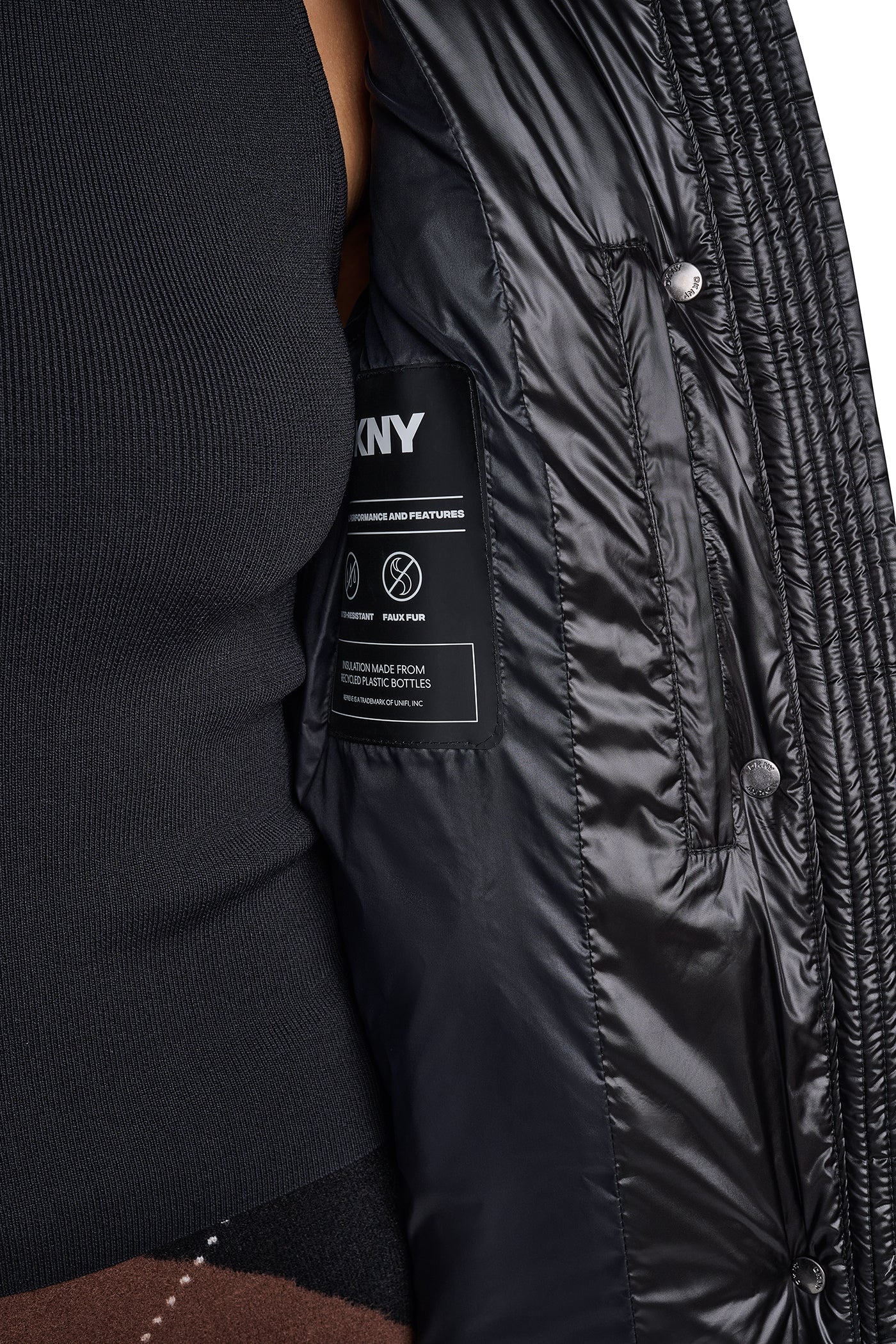 PEARALIZED MAXI PUFFER JACKET