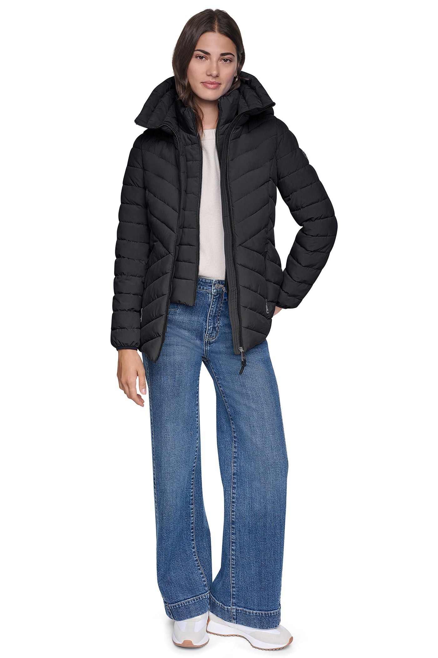 LIGHT WEIGHT PUFFER WITH BIB