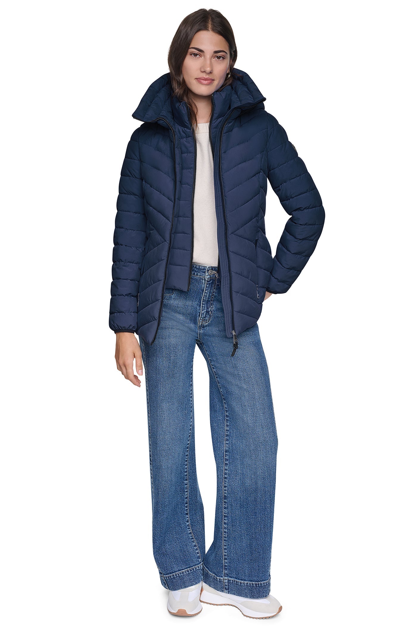 LIGHT WEIGHT PUFFER WITH BIB