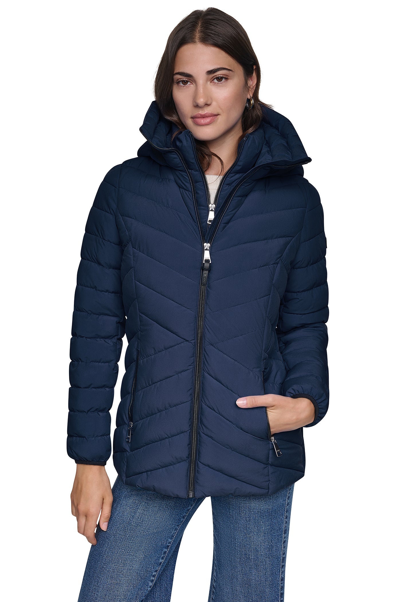 LIGHT WEIGHT PUFFER WITH BIB