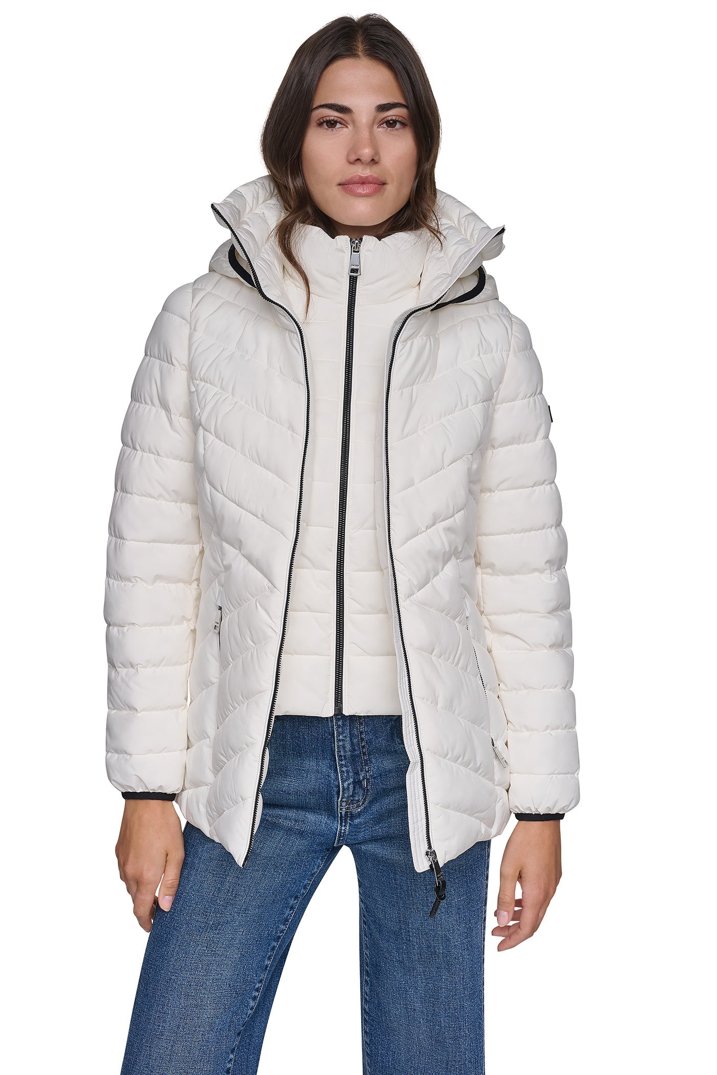 LIGHT WEIGHT PUFFER WITH BIB