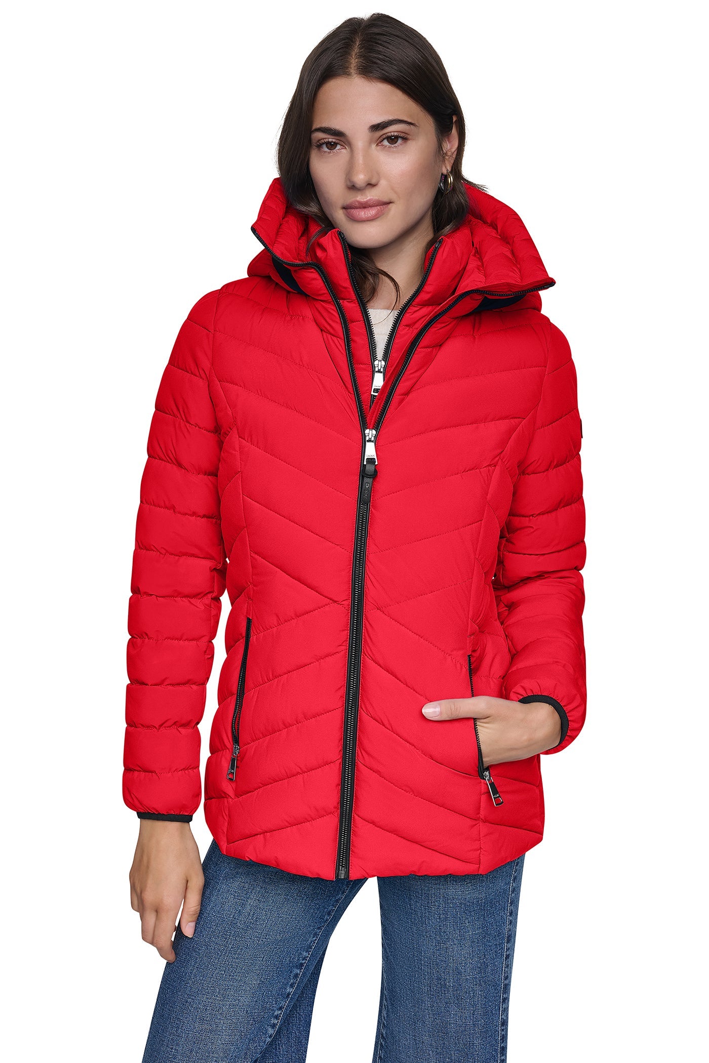 LIGHT WEIGHT PUFFER WITH BIB