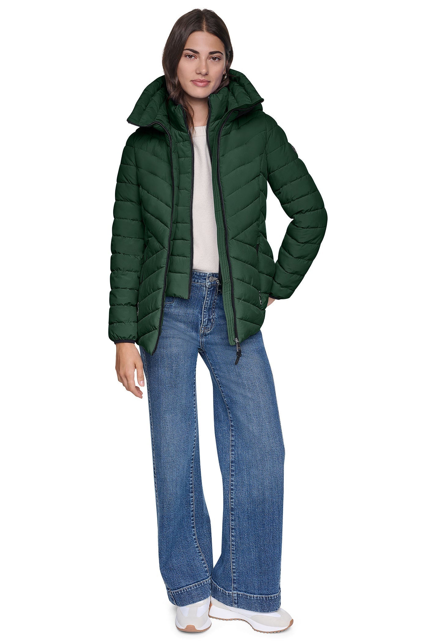 LIGHT WEIGHT PUFFER WITH BIB