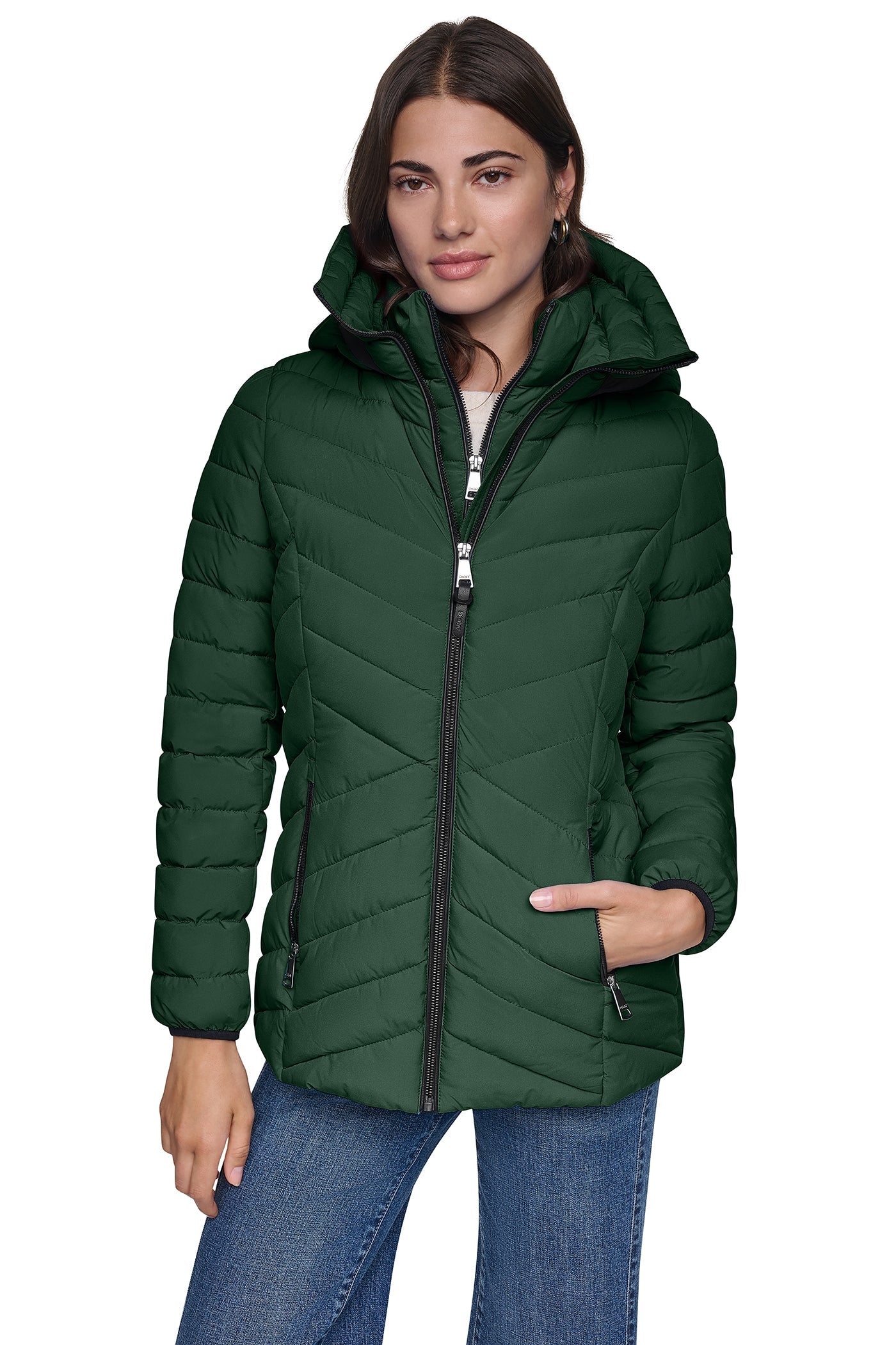 LIGHT WEIGHT PUFFER WITH BIB