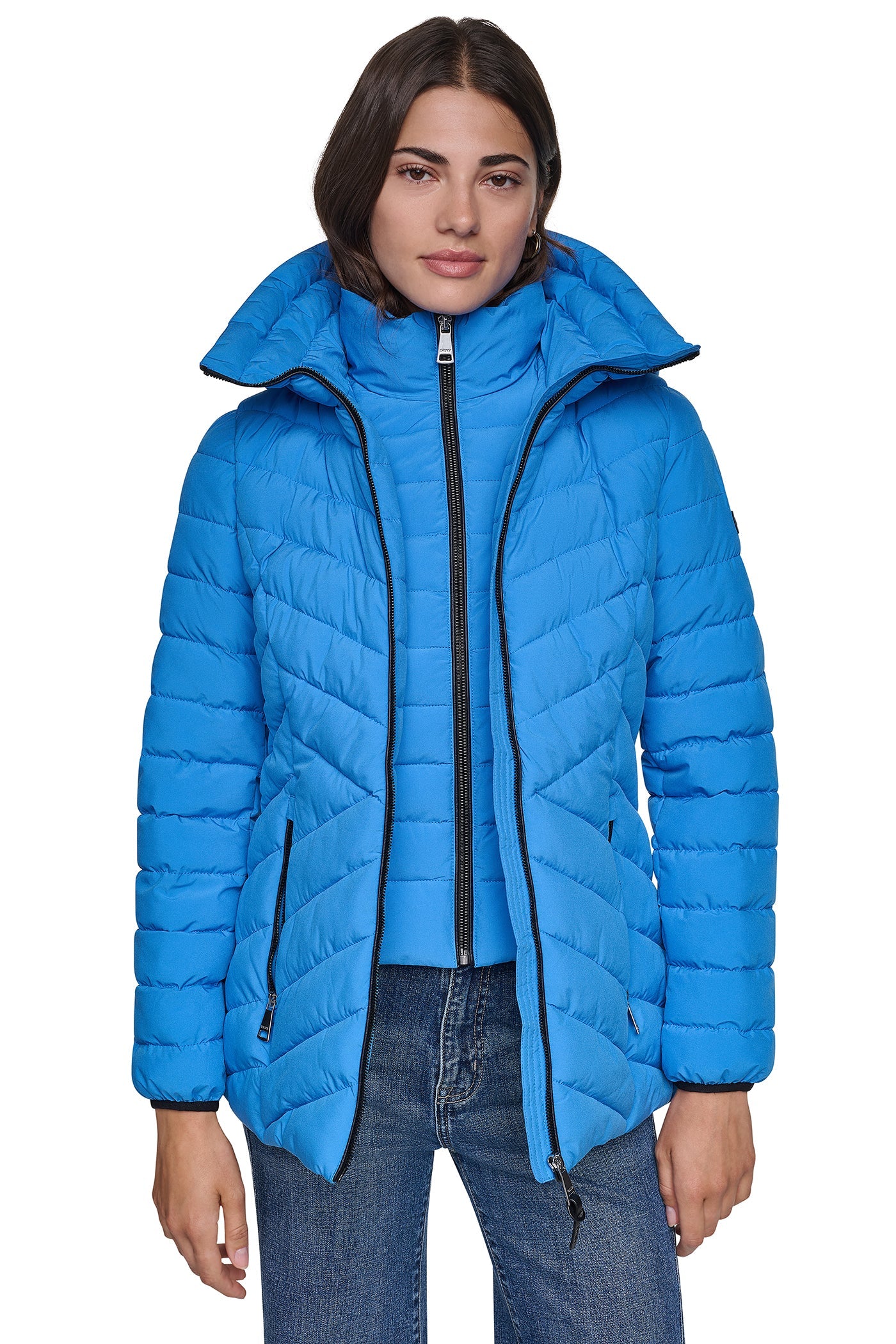 LIGHT WEIGHT PUFFER WITH BIB