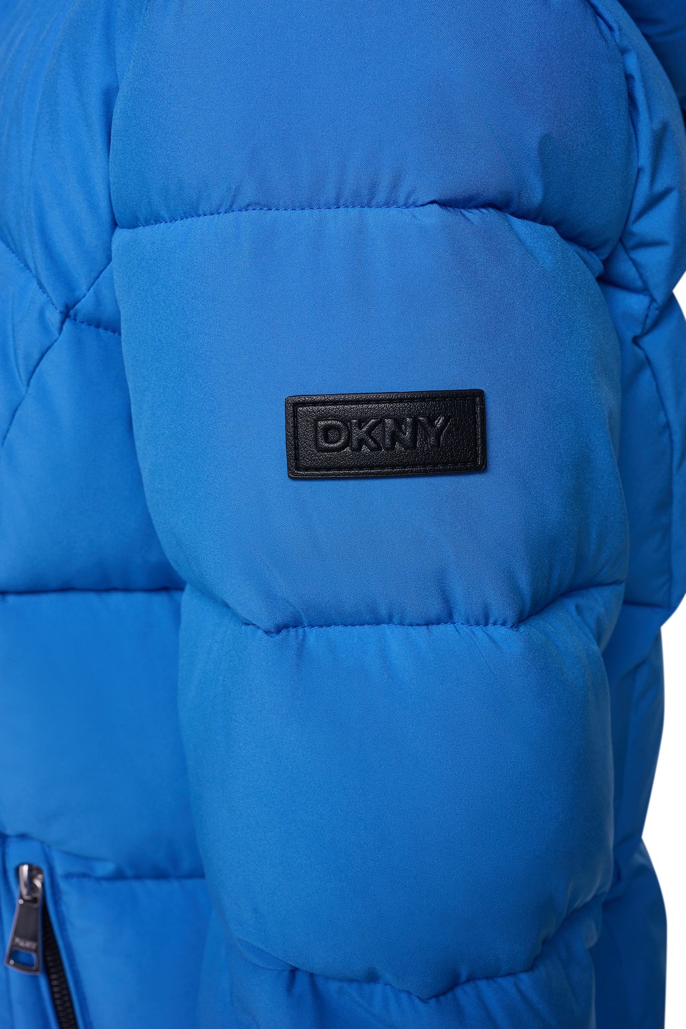STRETCH HOODED PUFFER JACKET