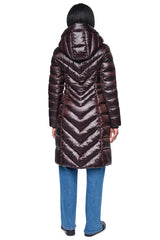 PEARLIZED CHEVRON PUFFER
