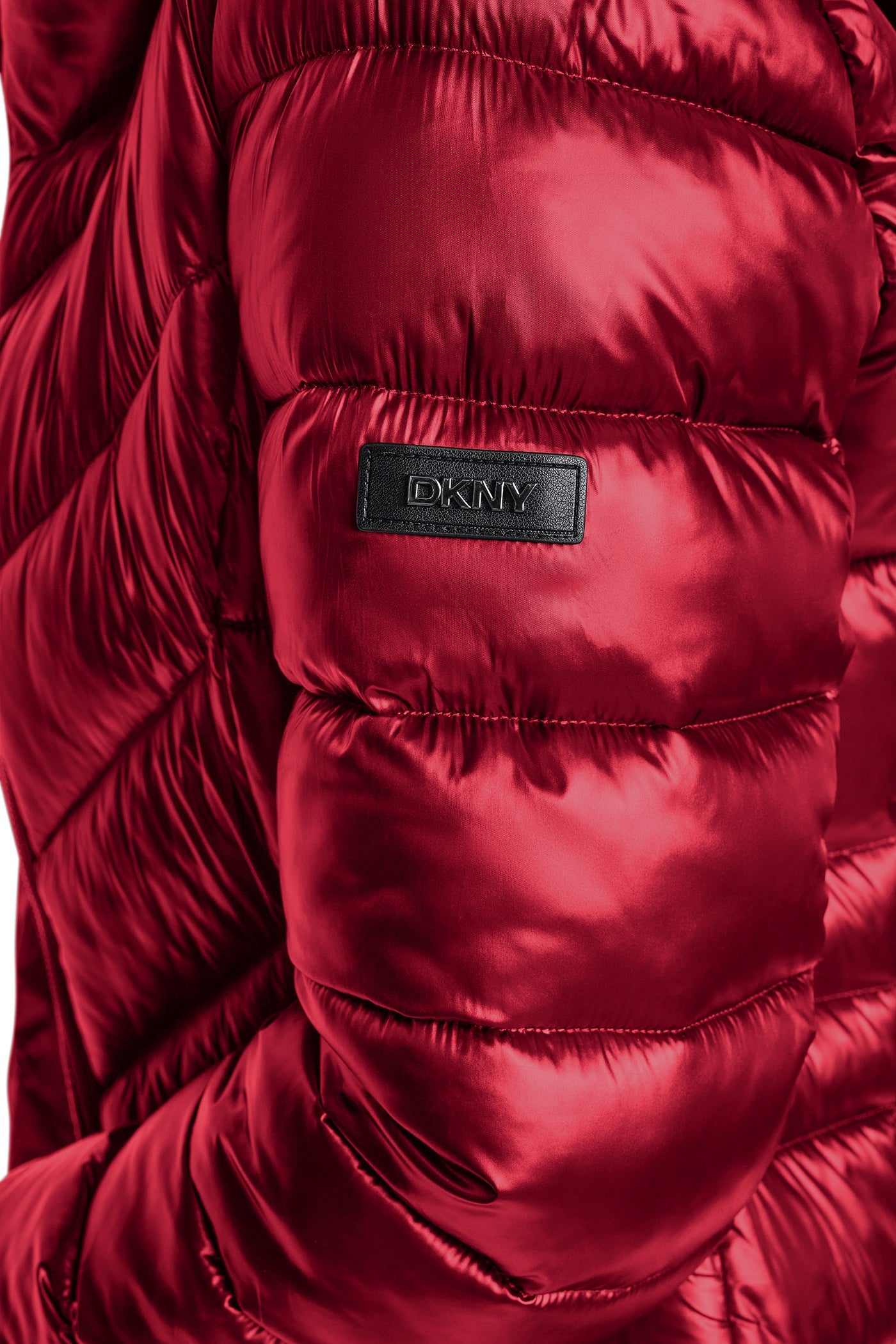 PEARLIZED CHEVRON PUFFER