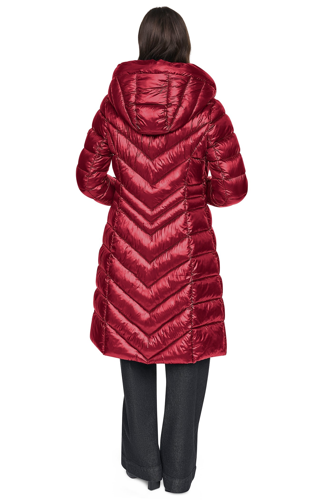 PEARLIZED CHEVRON PUFFER